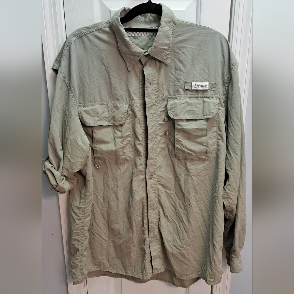 Magellan 2XL rod holder fishing shirt
